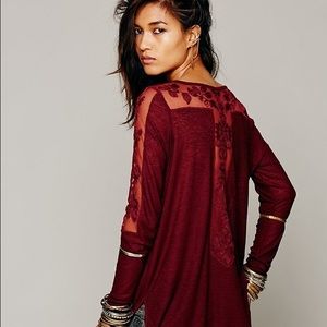 Free People New Romantics Jilly tee small